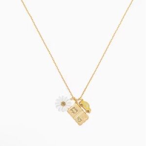 KATE SPADE Off We Go Travel Charm Pendant Necklace